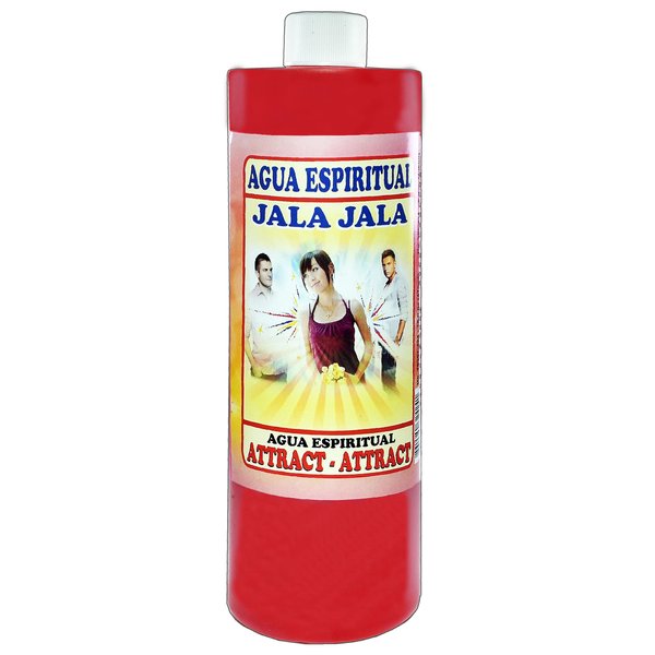 1 BOTTLE ATTRACT-ATTRACT SPIRITUAL WATER-JALA JALA AGUA ESPIRITUAL 16 OZ. - MAGICK PAGAN