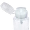 Beauticom 10oz PANA Clear Push-Down Dispenser Bottle - 1 Bottle - Empty Refillable Pump Bottle for Nail Polish Remover Liquid