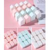 25 PCS Makeup Blenders Sponges Set, Use for Dry and Wet, Perfect for Full Face Curve Blending, Cream, Liquid, Powder Foundation Cosmetics, Latex Free & Soft & Flexible, Pentagon