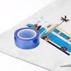 PYD Life 6 Rolls Sublimation Blanks 0.8 Inch x 52 Ft Heat Resistant Tape, Blue Heat Tape, Thermal Tape Up to 250℃(480℉) for Sublimation Tumblers Mugs Sublimation Print Heat Press