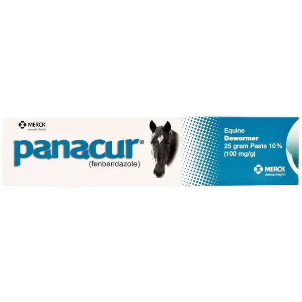 (3 Pack) PANACUR Dewormer Horse Paste 10%, 100mg Each