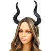 BEYOND MASQUERADE B Black Dragon Horns Maleficent Horns Headband Devil Animal Antler Women Halloween Costume Headdress Headpiece Maleficent Headband