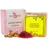 SHE MADE Moisturizing Saffron Turmeric Soap Bar (100g) | Bath Soap for Luxurious Natural Cleansing for All Skin Types - Made with Anti Ageing Properties