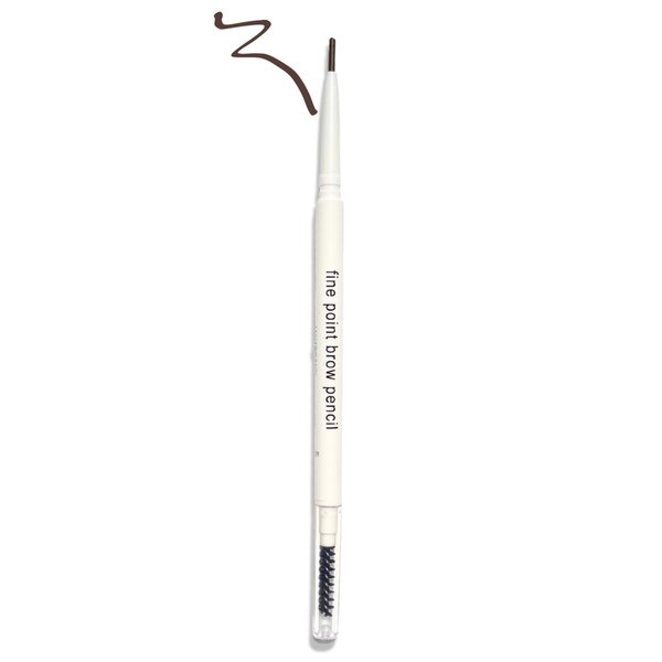 Honeybee Gardens Fine Point Brow Pencil, Mahogany, Long-Lasting Eyebrow Definition, Vegan, Cruelty-Free Beauty