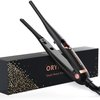 ORYNNE 3/10'' Small Flat Irons for Short Hair Pixie Cut, 5s Ultra Fast Heat Up Tiny Pencil Flat Iron, Ionic Mini Edge Flat Iron, Skinny Thin Straightener Champagne Gold