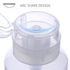 Biutee Cleaner Bottle Clear Bottle 1 PCS Push Down Empty Lockable Pump Dispenser Bottle for Nail Polish and Makeup Remover 200ml (1 PCS)