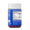 OLLY Kids Sleep Gummy, Occasional Sleep Support, 0.5mg Melatonin, L Theanine, Chamomile, and Lemon Balm Extracts, Childrens Chewable Supplement, Raspberry Flavor - 90 Count