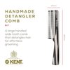 Kent 91TG Detangler Combs for Women Wide Tooth Hair Comb for Curly and Wavy Hair - Wide Tooth Combs and Wet Hair Comb, Large Handle Wide Tooth Shower Comb for Hair for Effective Detangling Kent Comb