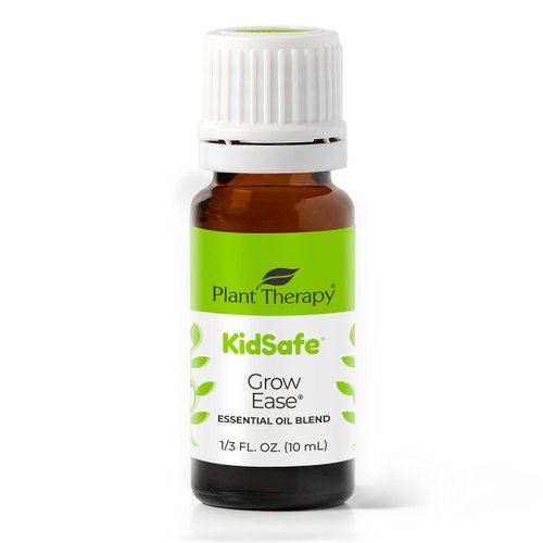 Plant Therapy KidSafe Grow Ease Essential Oil Blend 10 mL (1/3 oz) 100% Pure, Undiluted, Therapeutic Grade