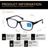 Blue Light Blocking Glasses/Computer Glasses 2 Pack for Women/Men Computer Reading/Gaming/TV/Phones Glasses,Anti Eyestrain & UV Glare(C1,C2)