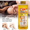 Turmeric Oil Super Whitening Face & Body Moisturizer Nourishing Anti-aging Correct Spots Wrinkle Skincare Essential oil 500ml/16.9oz (500ml/16.9oz)
