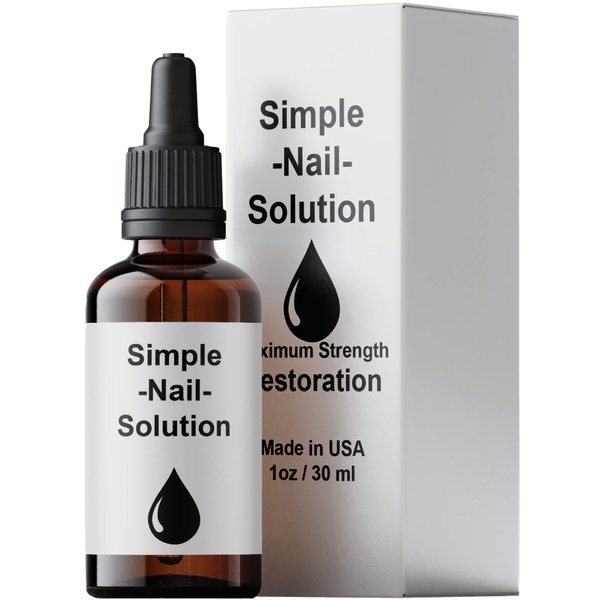 Simple Nail Solution - Tea Tree, Vitamin E, Keratin/Nail Growth, Strengthener and Repair/Revitalizing Cuticle Oil
