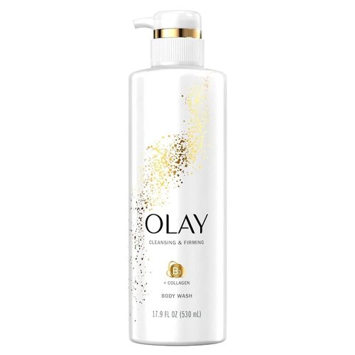 Olay, Cleansing & Firming Body Wash with Vitamin B3 & Collagen, 17.9 Fl Oz