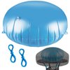Kovshuiwe Dome Patio Furniture Cover - 47In Dia Reusable Weather Resistant Dome Airbag with Ropes to Fix - Picnic Table Airbag Patio Table Cover Support for Outdoor Patio Furniture, Blue