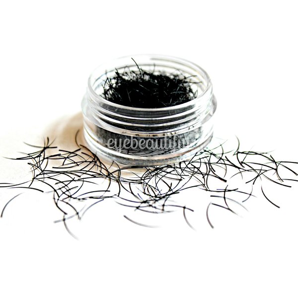 Premium Eyelash Extension Loose Individual Silk Lashes C Curl 0.20mm X 12mm Long by Eye Beautiful