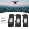 Yoidesu 3PCS 3.7V 1800MAH Li Drone Battery for S6 G6 Q6 RC Quadcopter Parts and Accessories