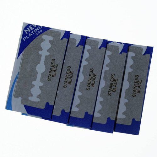 20 Pcs Double Edge Safety Razor Blades Replacement Old Fashion Men´s and Women's Safety Razor Stainless Steel Blades for Shaving