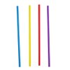 Comfy Package, (250 Pack) Disposable Plastic Drinking Straws - 7.75" High - Assorted Colors…