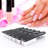 6 Pack Nail Brush Cleaning Nail Dust Brush, HOFASON Nail Brush for Cleaning Fingernails, Handle Grip Nail Brush Cleaner for Nail and Toenail Foot Manicure Pedicure Tools Scrub Brush Men Women (Black)