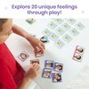 hand2mind Express Your Feelings Memory Match Game, Emotion Cards for Kids, Matching Card Game, Social Emotional Learning Activities, Play Therapy Games for Kids, Mindfulness for Kids, Calm Down Corner