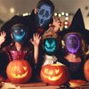 CASEIER Led Mask, Led Face Mask - 2024 Upgraded Led Mask Halloween with Gesture Control Light Up Toy for Kids, Perfect Gifts for Christmas and New Year