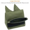 Twod Shooting Rest Bag Front and Rear Bag Support SandBag Stand Holders with 900 Denier Durable Construction and Water Resistance for Gun Rifle Outdoor Shooting and Hunting - Army Green