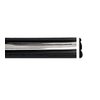 Black Chrome Side Body Trim Molding Replacement for 1992-1996 F150, F250, F350, Bronco - 2" Wide (Quarter Roll - 6 ft)