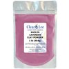 ClearLee Kaolin Lavender Clay Cosmetic Grade Powder - 100% Pure Natural Powder - Great For Skin Detox, Rejuvenation, and More - Heal Damaged Skin - DIY Clay Face Mask (1 lb)