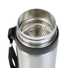 Aqua Gauge Stainless Steel Thermal Bottle, 600 mL, Digital Temperature Display, 4 Colors (Silver)