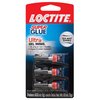 Loctite Super Glue Ultra Gel Minis, Clear Superglue, Cyanoacrylate Adhesive Instant Glue, Quick Dry - .03 fl oz Tube, Pack of 3