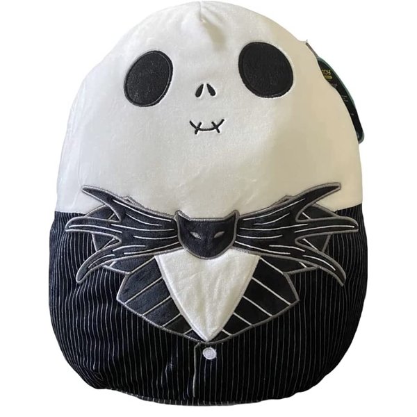 Squishmallows Official Kellytoy 12 Inch Soft Plush Squishy Toy Animals (Jack Skellington Nightmare Before Christmas)