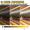 EMITEVER COB LED Strip Lights Warm White, 3000K Tape Light 32.8ft Premium High Density, DC 24V, 300+Lumens/ft, 4800LEDs/Spool, Ra 90+, 3W/ft, UL Listed 5 Year Warranty (Power Supply Sold Separately)