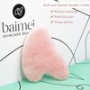 BAIMEI Gua Sha Facial Tool for Self Care, Massage Tool for Face and Body Treatment, Relieve Tensions and Reduce Puffiness, Skin Care Tools for Men Women - Rose Quartz