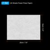PATIKIL 8"x6" Flower Press Paper, 1 Set/30 Sheet Refill Lining Blotter Paper Absorbent Reusable Blotting Paper for DIY Art Handicraft Scrapbook
