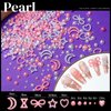 Teenitor 3000+ 3D Nail Charms and Gems, Flower Nail Art Charms Bow Charms for Nails, Nail Rhinestones Nail Pearls for Acrylic Nails, Nails Charms Bulk