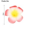 Doromy 24Packs Hawaiian Flower Hair Clips Artificial Plumeria Foam Hair Clip Accessories Frangipani Beach Flower Headpieces Tropical Bridal Wedding Party Decorations For Women Girls
