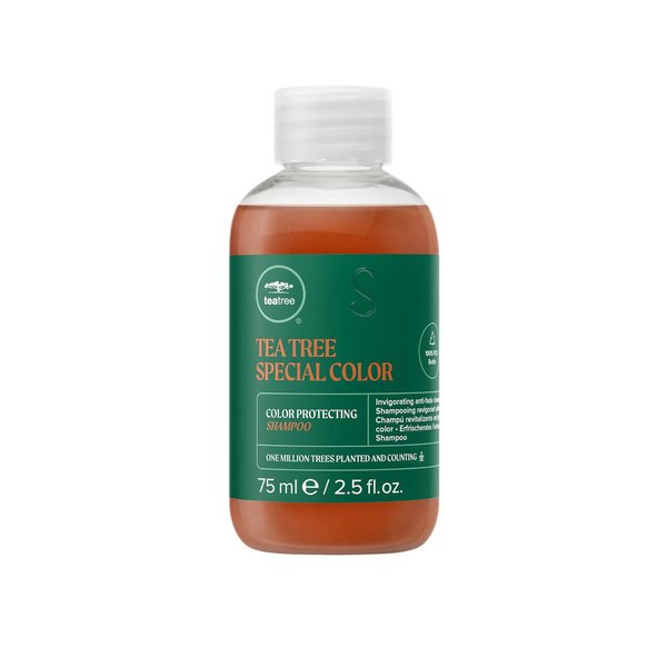 Tea Tree Special Color Shampoo, Gently Cleanses, Protects Hair Color, For Color-Treated Hair, 2.5 fl. oz.
