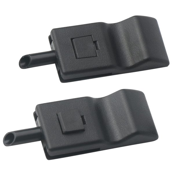 APPERFiT Door Lock Knob (2pcs) Compatible with 2007-2014 Chevy Avalanche Silverado Suburban Tahoe, GMC Sierra Yukon, Cadillac Escalade Replaces 15844616