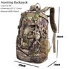MERALIAN Hunting Backpack,Outdoor Hunting Daypack for Bow or Rifle with Rain Cover. (Green)