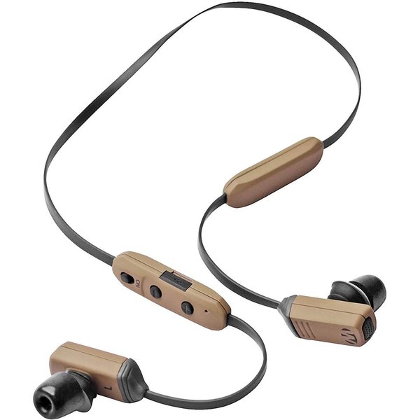 Walker's Shooting Training Protection 29 DB Omni-Directional Microphone Rope Hearing Enhancer Earbuds, Bluetooth