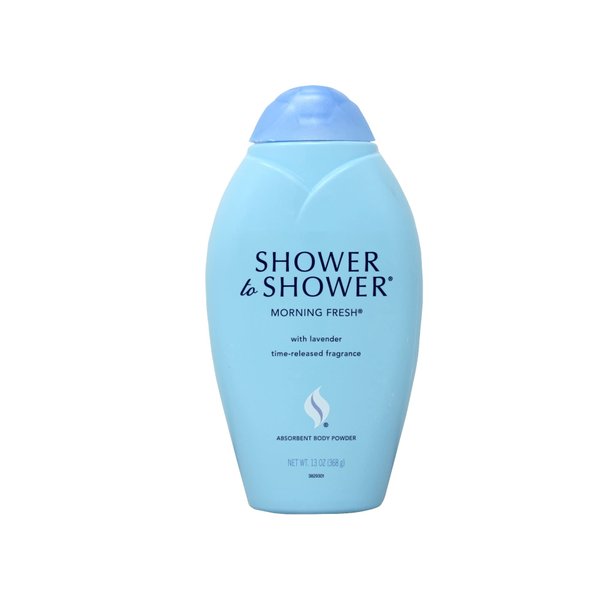 Shower to Shower, Absorbent Body Powder Morning Fresh, 13 oz (4) by Shower To Shower