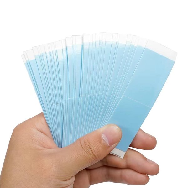 piaou Lace Front Wig Tape Double Sided Wig Tape for Lace Wigs 36pcs Strong Hold Adhesive Tape Waterproof Lace Tape for Wigs Toupee Hairpiece and Hair Extensions (Straight)