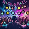 LARRAZABAL Rock and Roll Birthday Party Decorations, Music Themed Party Decorations Include Rock and Roll Banner Hanging Swirls Honeycomb Centerpiece 50s Party Decorations Baby Shower Supplies