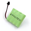 Gecoty 4.8v Battery Pack,2400mAh nimh Battery Pack,Rechargeable RC Battery with Charge Cable,SM 2P Plug for Trucks 1:18, 1:16,1:14,Remote Control Car,RC 4x4 Trucks