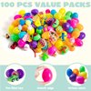 JOYIN 100 Pcs Prefilled Easter Eggs with Novelty Toys Premium for Easter Theme Party Favor, Easter Eggs Hunt, Easter Basket Stuffers Fillers, Classroom Supplies