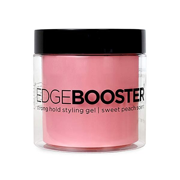 Edge Booster (3Pack) Style Factor Strong Hold Styling Gel, 16.9 Ounce (Sweet Peach)