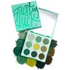 Colourpop Just My Luck Green Eyeshadow Palette - Green & Neutral Eyeshadow Palette with Matte & Metallic Finishes - High-Pigment Eye Makeup with a Long-Wearing Formula (0.3 oz)