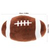 FRCOLOR Pet Ball Toy Interactive Dog Toys Puppy Dental Chew Toys Dog Molar Toy Puppy Chew Toys Dog Teething Toy Dog Rugby Ball Toy Dog Squeaky Balls Bite Small Dog Plush