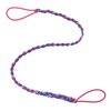 Tail Braid Holder- Hair Ties for Thin Hair, Elastic Spiral Ponytail Holders Rip Tie for Women Girls Swimming Pony Tail Wrap Hair Ties for Sports Running Motorcycle Riding 35"1Pcs Purple+Red+Blue
