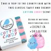 Bluebyrd Soap Co. Cotton Candy Soap Bar For Kids | Sweet Scented Fun Soap Bar For Kids & Children | Rainbow Soap For Kids | Shea Butter Moisture Soap Bar For Kids & Teens (Cotton)